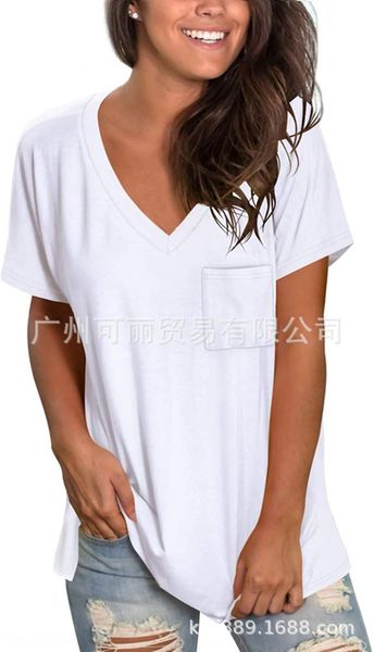solid v-neck pocket short sleeve for women solid v-neck pocket t-shirt short sleeve t-shirt for women fuoqx, White
solid v-neck pocket short sleeve for women solid v-neck pocket t-shirt short sleeve t-shirt for women fuoqx, White