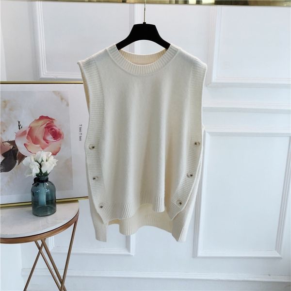 wpnjf korean literary alpaca round neck knitted set needle thick sweater vest style sweater sleeveless vest shoulder fall winter 7722 nsve5, White;black
wpnjf korean literary alpaca round neck knitted set needle thick sweater vest style sweater sleeveless vest shoulder fall winter 7722 nsve5, White;black
