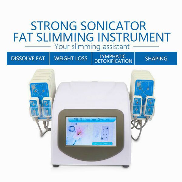 portable home lipolaser professional slimming machine 10 largepads 4 smallpad lipo laser beauty equipments device for fat loss
portable home lipolaser professional slimming machine 10 largepads 4 smallpad lipo laser beauty equipments device for fat loss