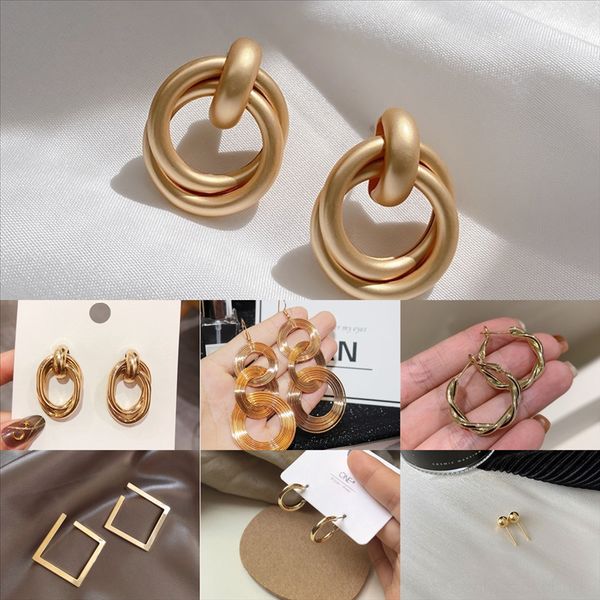 qxs cz diamond stud sterling sier hoop earrings 925 earrings for women luxury jewelry withpandora for sterling drop tear silver wedding, Golden 
qxs cz diamond stud sterling sier hoop earrings 925 earrings for women luxury jewelry withpandora for sterling drop tear silver wedding, Golden