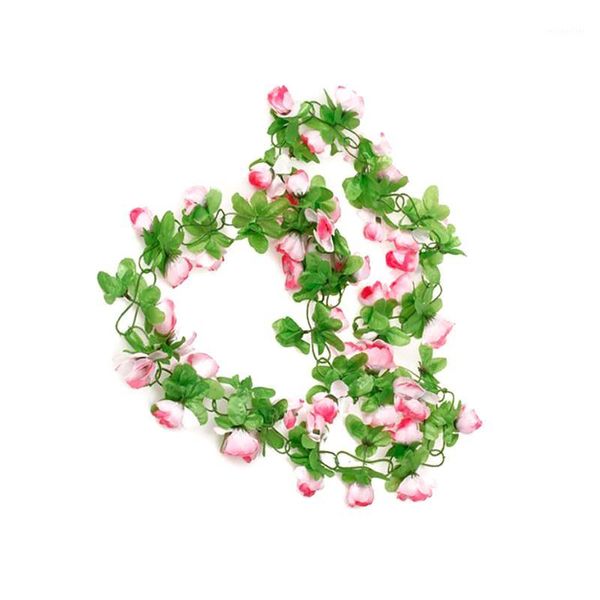 decorative flowers & wreaths multi usage silk vine handmade artificial rose garland hanging for wedding home party dcoration pink (2m) color
decorative flowers & wreaths multi usage silk vine handmade artificial rose garland hanging for wedding home party dcoration pink (2m) color