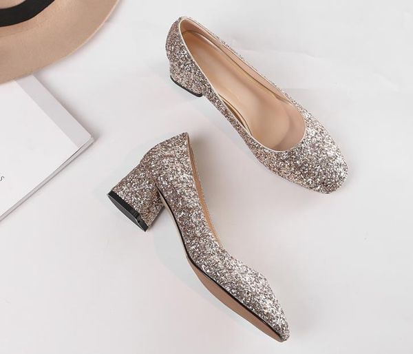 2020 autumn new sequin wedding shoes shallow mouth shoes high heel women wedding bride bridesmaid, Black
2020 autumn new sequin wedding shoes shallow mouth shoes high heel women wedding bride bridesmaid, Black