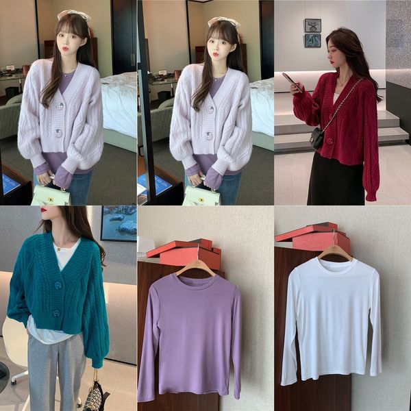 net red knitted cardigan coat sweater coat autumn 2020 new women's v-neck long sleeve sweater loose wear jacket twtci, White;black
net red knitted cardigan coat sweater coat autumn 2020 new women's v-neck long sleeve sweater loose wear jacket twtci, White;black