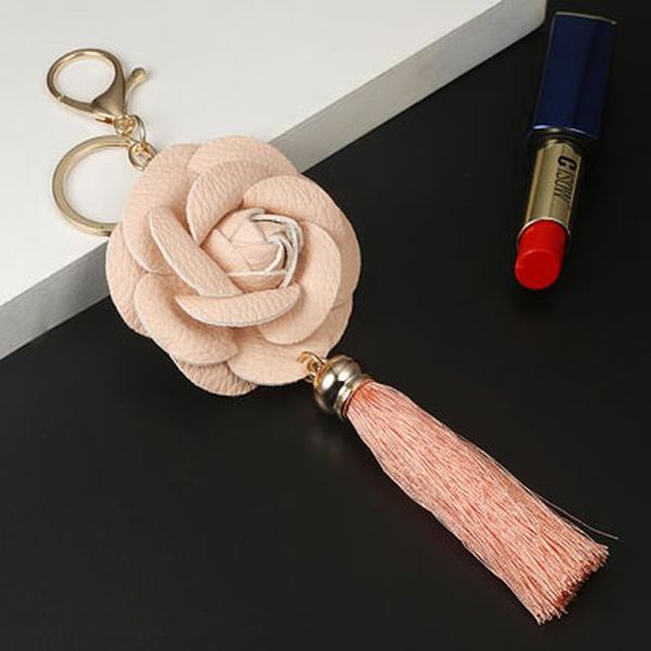 new arrival camellia leather flower with tassel key chain golden fashion key ring women bag pendant car keychain eh883 h jllrwt
new arrival camellia leather flower with tassel key chain golden fashion key ring women bag pendant car keychain eh883 h jllrwt