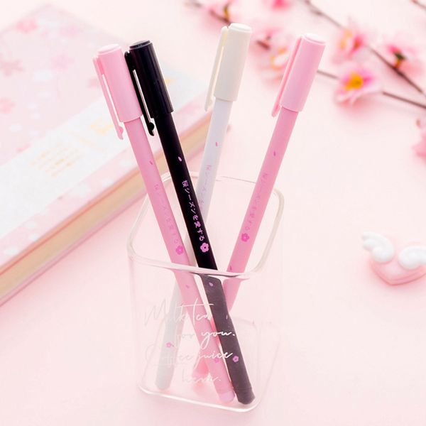 romantic sakura gel pen rollerball pen student stationery signing pen black ink 0.38mm school office supply
romantic sakura gel pen rollerball pen student stationery signing pen black ink 0.38mm school office supply