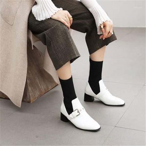 boots chunky high heel elastic belt buckle square toe women ankle female slim fit sock fashion black botas mujer1
boots chunky high heel elastic belt buckle square toe women ankle female slim fit sock fashion black botas mujer1