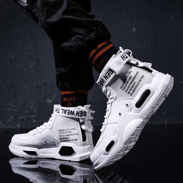 men's 2020 new high hip hop couple leisure sports running basketball shox shoes for men sneaker ing, White;red
men's 2020 new high hip hop couple leisure sports running basketball shox shoes for men sneaker ing, White;red