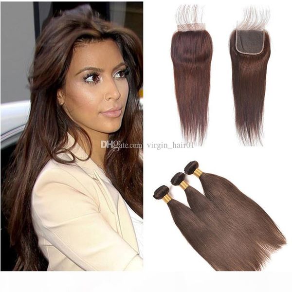 brazilian virgin hair color #4 brown straight hair bundles with lace closure silky straight human hair chololate brown bundles with closure, Black;brown
brazilian virgin hair color #4 brown straight hair bundles with lace closure silky straight human hair chololate brown bundles with closure, Black;brown