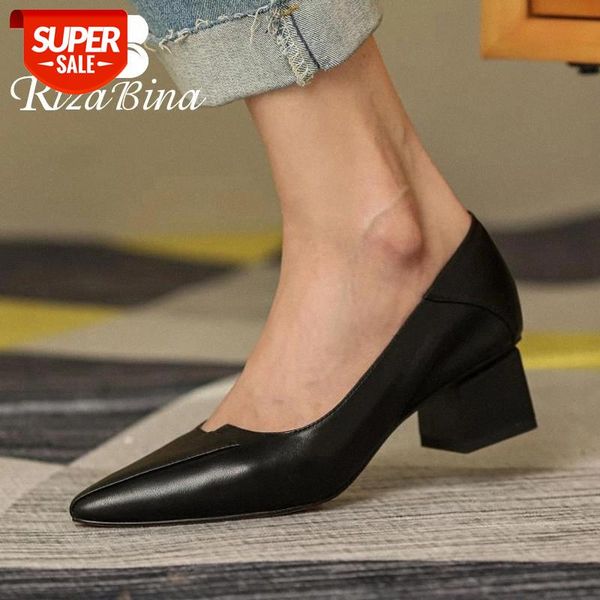 rizabina women pumps genuine leather square heel women shoes fashion spring autumn shoes working footwear size 33-40 #ya3o
rizabina women pumps genuine leather square heel women shoes fashion spring autumn shoes working footwear size 33-40 #ya3o