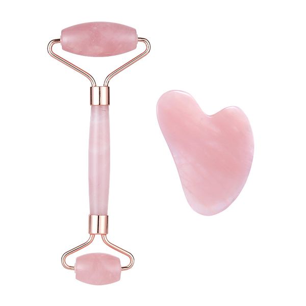 2020 massage roller jade face natural jade double-headed roller scraping plate powder crystal facial massager gua sha set
2020 massage roller jade face natural jade double-headed roller scraping plate powder crystal facial massager gua sha set