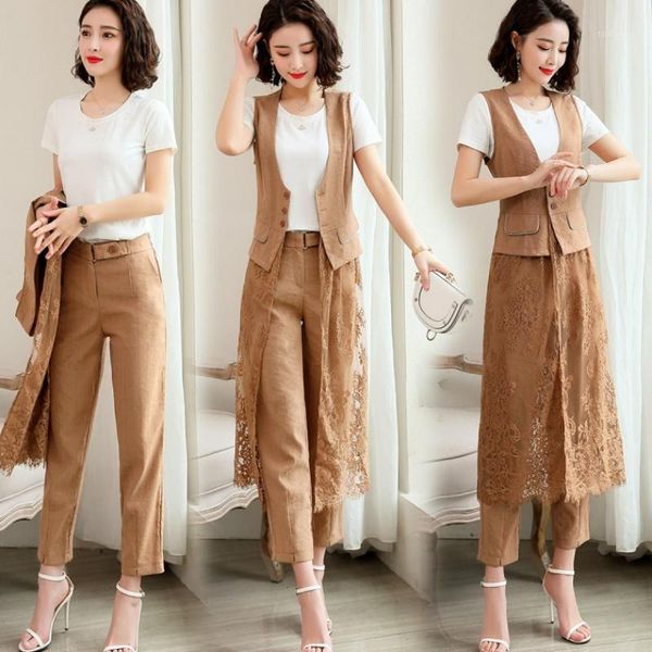 trendy 3 piece outfits for women elegant and pants set casual ensemble femme deux pieces year-old female costume clothes1, White
trendy 3 piece outfits for women elegant and pants set casual ensemble femme deux pieces year-old female costume clothes1, White