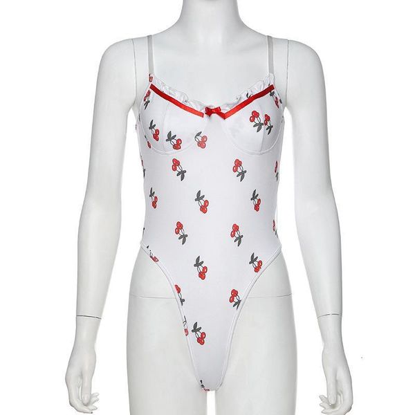 spring and summer new fashion cherry print sling slim bodysuit women drop shipping good quality, Black;white
spring and summer new fashion cherry print sling slim bodysuit women drop shipping good quality, Black;white
