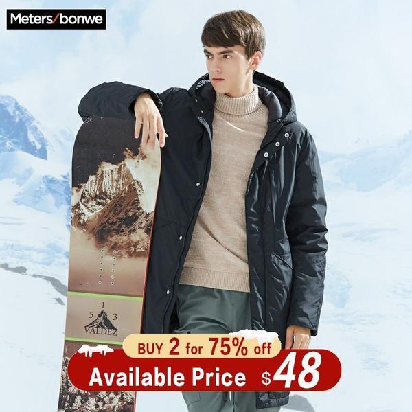 metersbonwe new men's trend thick down jacket outwear medium length duck down coat warm climbing snow protection coat1, Black
metersbonwe new men's trend thick down jacket outwear medium length duck down coat warm climbing snow protection coat1, Black