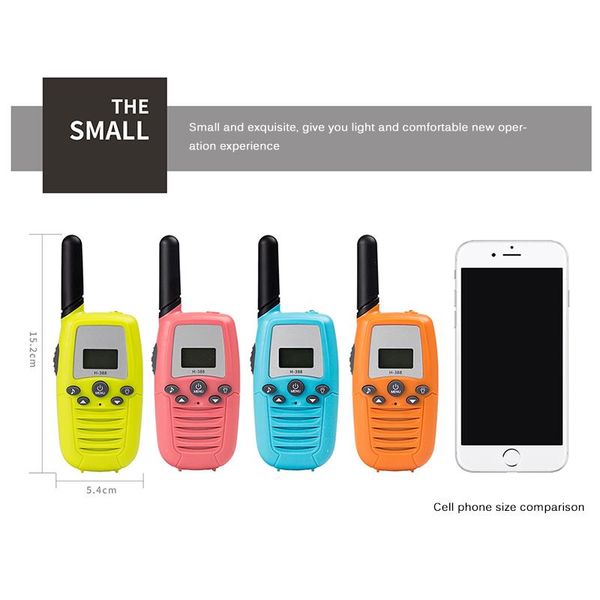 walkie talkie parent-child toy two-way radio walkie-talkie voice 3 miles range handheld children's
walkie talkie parent-child toy two-way radio walkie-talkie voice 3 miles range handheld children's