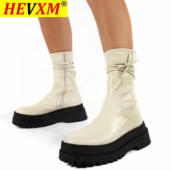 large size 43 autumn platform women breathable side zipper short booties low heel comfortable lace up half knee high boots shoes, Black
large size 43 autumn platform women breathable side zipper short booties low heel comfortable lace up half knee high boots shoes, Black