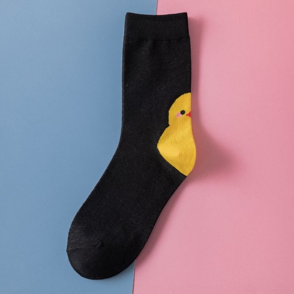 nh9vy spring and summer new medium cartoon little yellow chicken lady tube medium cotton animal socksnet red tide socks korean cute student, Black
nh9vy spring and summer new medium cartoon little yellow chicken lady tube medium cotton animal socksnet red tide socks korean cute student, Black