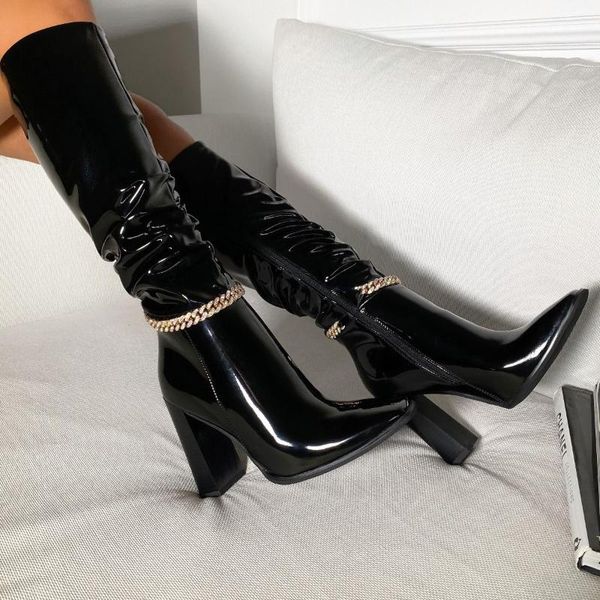 женщины boots pu кожа молния ретро вскользь женщины пинетки гладиатор ботинки высокой пятки способа повелительниц botas mujer invierno tw661, Black
женщины boots pu кожа молния ретро вскользь женщины пинетки гладиатор ботинки высокой пятки способа повелительниц botas mujer invierno tw661, Black