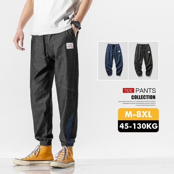 men's jeans loose men jogger s streetwear pants denim cargo ankle-length baggy casual trousers plus size, Blue
men's jeans loose men jogger s streetwear pants denim cargo ankle-length baggy casual trousers plus size, Blue