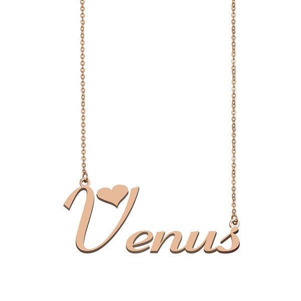 Venus Name Necklace Custom Nameplate Pendant for Women Girls Birthday Gift Kids Best Friends Jewelry 18k Gold Plated Stainless Steel, Silver
Venus Name Necklace Custom Nameplate Pendant for Women Girls Birthday Gift Kids Best Friends Jewelry 18k Gold Plated Stainless Steel, Silver