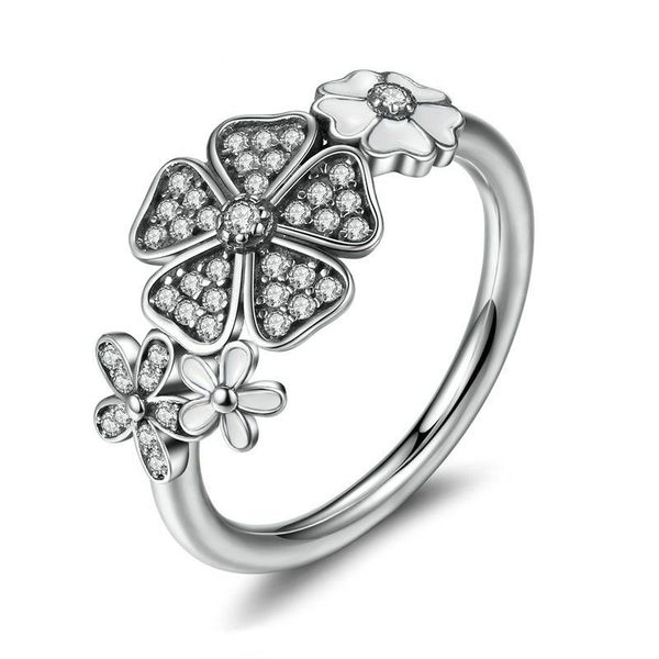 accessories dripping oil clover carbink ring european and american flower womens ring, Silver
accessories dripping oil clover carbink ring european and american flower womens ring, Silver