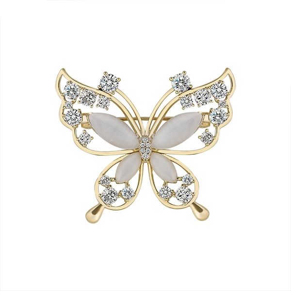 2021 new fashion broches jewelry gold plated cubic zirconia butterfly brooch for women clothes accessories, Golden;silver
2021 new fashion broches jewelry gold plated cubic zirconia butterfly brooch for women clothes accessories, Golden;silver