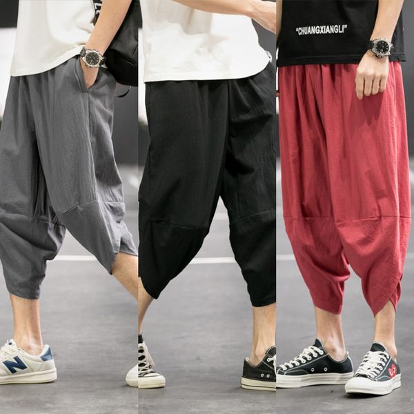 active running style hemp chinese summer capris lantern loose harem capris lantern pantsbeach pants beach pants pants xfouk, Blue
active running style hemp chinese summer capris lantern loose harem capris lantern pantsbeach pants beach pants pants xfouk, Blue
