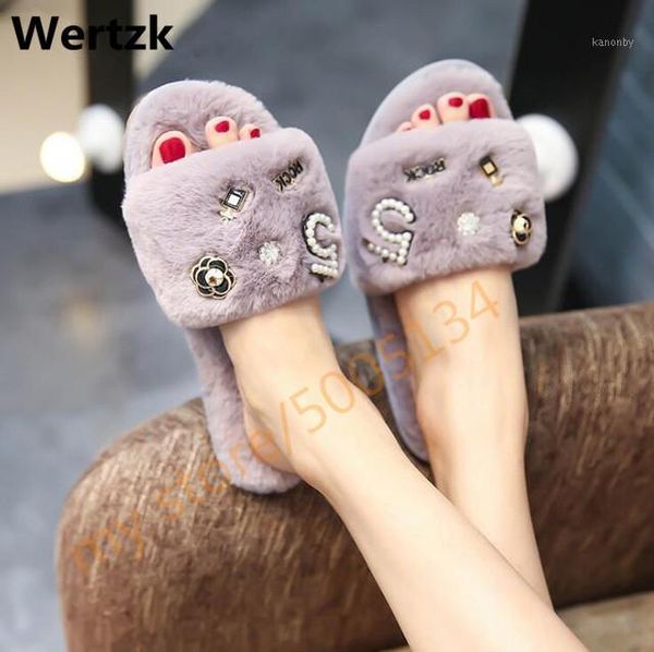 slippers perfume decoration fur women winter flip flops camellia pearl beading shoes woman cozy house slipper l2701, Black
slippers perfume decoration fur women winter flip flops camellia pearl beading shoes woman cozy house slipper l2701, Black