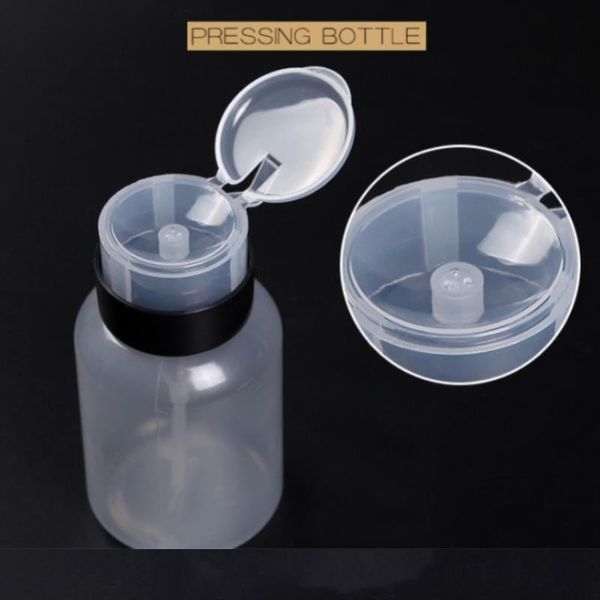 storage bottles & jars 210ml empty pump dispenser liquid uv gel polish nail art clean acetone bottle cleanser remover t0103
storage bottles & jars 210ml empty pump dispenser liquid uv gel polish nail art clean acetone bottle cleanser remover t0103