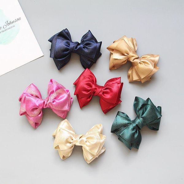 boutique 12pcs fashion cute ribbon bow hairpins solid glitter bowknot hair clips princess headwear hair accessories, Slivery;white
boutique 12pcs fashion cute ribbon bow hairpins solid glitter bowknot hair clips princess headwear hair accessories, Slivery;white