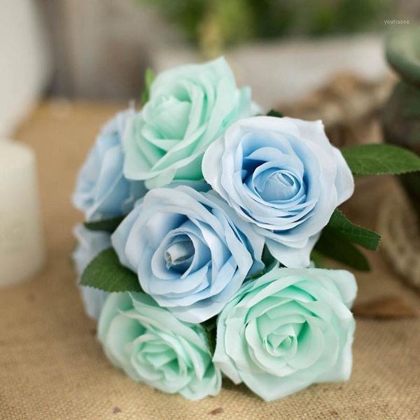 artificial rose flower bouquet home office table centerpiece silk cloth fake flower floral decor wedding home decoration1
artificial rose flower bouquet home office table centerpiece silk cloth fake flower floral decor wedding home decoration1