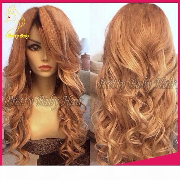 brazilian human hair full lace wig for black women wavy human hair lace front wigs body wave with baby hair, Black;brown
brazilian human hair full lace wig for black women wavy human hair lace front wigs body wave with baby hair, Black;brown