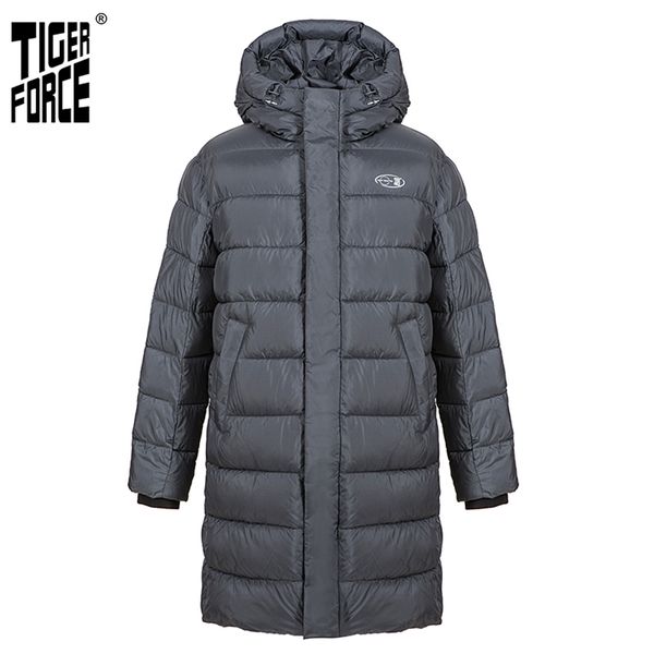 tiger force men's winter jacket with hooded dark gray long thick business casual sports thick parka men coat 70701 201217, Black
tiger force men's winter jacket with hooded dark gray long thick business casual sports thick parka men coat 70701 201217, Black