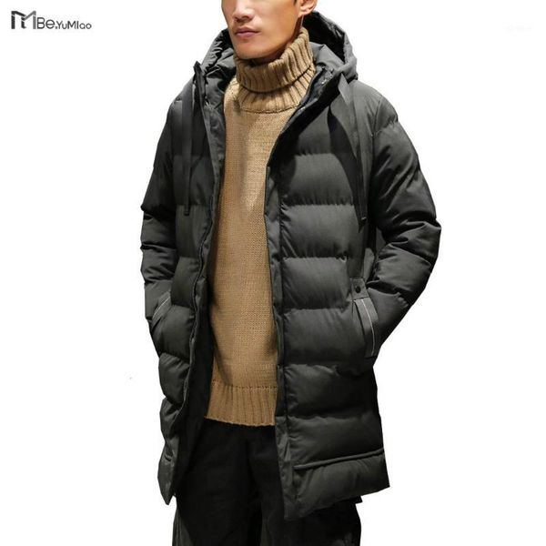 be.yumiao winter men's long coat in the year trend down jacket thickened mens winter jackets and coats men coats1, Black
be.yumiao winter men's long coat in the year trend down jacket thickened mens winter jackets and coats men coats1, Black
