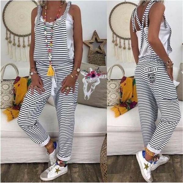 women dungarees striped jumpsuits new lady casual harem strap loose jumpsuit baggy striped rompers trousers overalls femme, Black;white
women dungarees striped jumpsuits new lady casual harem strap loose jumpsuit baggy striped rompers trousers overalls femme, Black;white