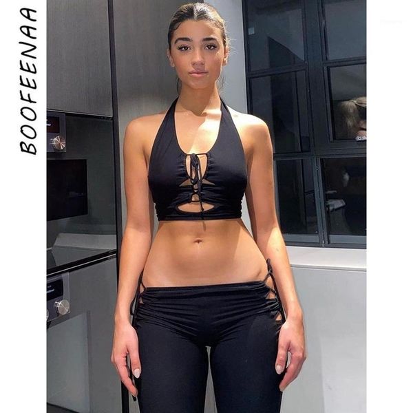 boofeenaa 2 piece sets womens club outfits hollow out laced pants and halter crop matching sets black red c85-ci251, Gray
boofeenaa 2 piece sets womens club outfits hollow out laced pants and halter crop matching sets black red c85-ci251, Gray