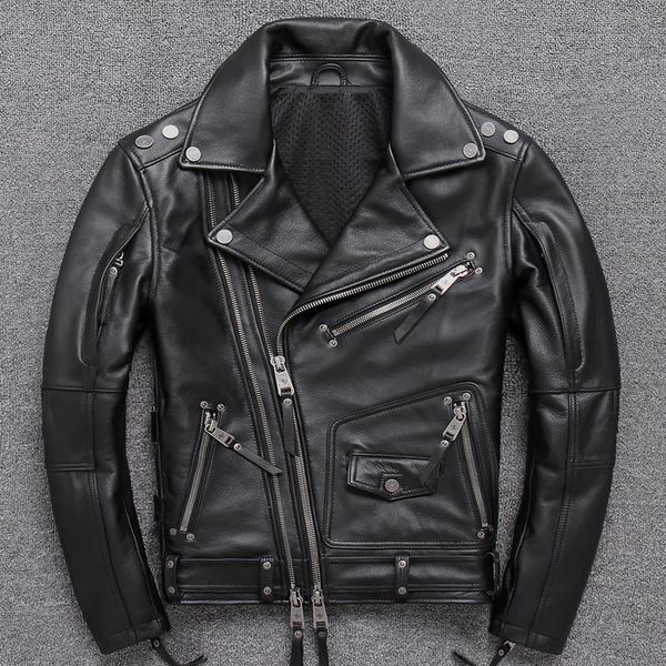 men's leather & faux 2021 vintage brown american style men motorcycle jacket plus size 4xl genuine cowhide slim fit biker coat, Black
men's leather & faux 2021 vintage brown american style men motorcycle jacket plus size 4xl genuine cowhide slim fit biker coat, Black