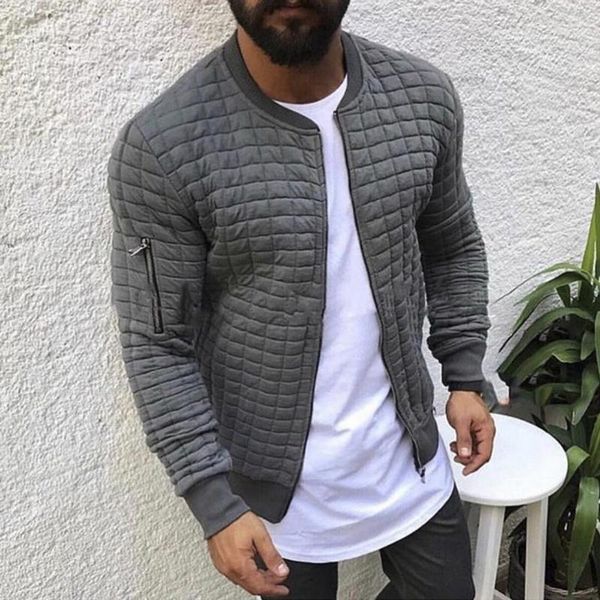 hip hop men spring plaid slim fit jacket thin long sleeve zipper fashion outwear solid o neck men short coats casual streetwears1, Black;brown
hip hop men spring plaid slim fit jacket thin long sleeve zipper fashion outwear solid o neck men short coats casual streetwears1, Black;brown
