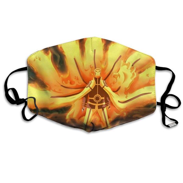 masks-naruto kyuubi adjustable earloop anti dust white