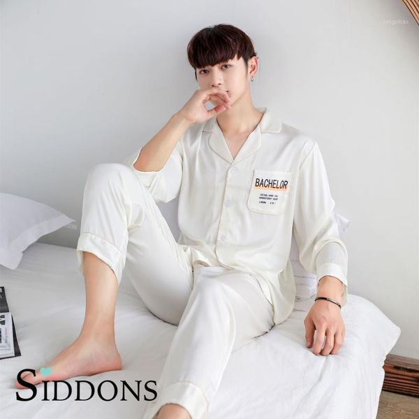 autumn summer men's stain silk pajama set men pajamas silk men soft cozy satin nightgown sleepwear set1, Black;brown
autumn summer men's stain silk pajama set men pajamas silk men soft cozy satin nightgown sleepwear set1, Black;brown