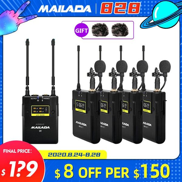 microphones mailada wm12 professional wireless lavalier microphone uhf 50m transmission lapel for slr cameras phones pk rode
microphones mailada wm12 professional wireless lavalier microphone uhf 50m transmission lapel for slr cameras phones pk rode