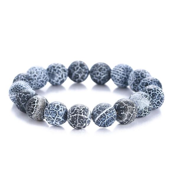 2021 personality irregular cracked natural stone bracelet weathered stone bracelet 6-12mm beaded, Black
2021 personality irregular cracked natural stone bracelet weathered stone bracelet 6-12mm beaded, Black