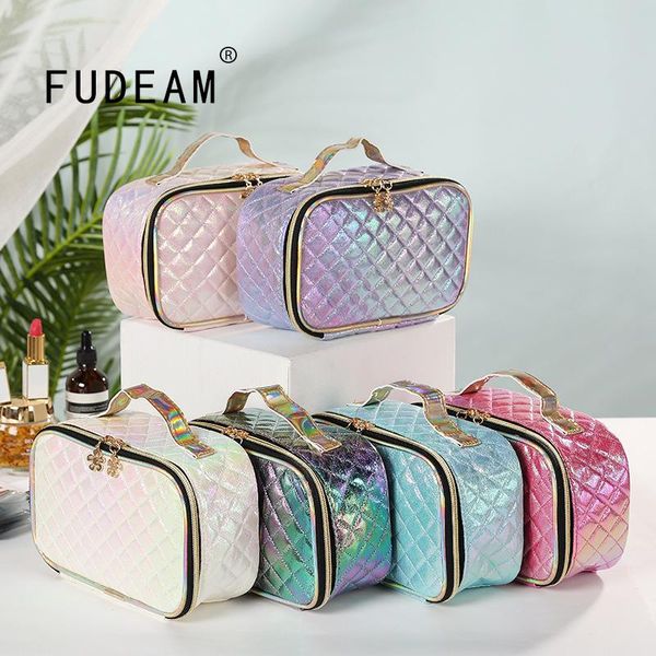 cosmetic bags & cases fudeam leather argyle portable women bag multifunction travel storage organize handbag zipper makeup case
cosmetic bags & cases fudeam leather argyle portable women bag multifunction travel storage organize handbag zipper makeup case