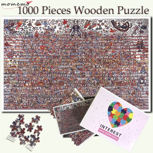 momemo cartoon character collection puzzle 1000 pieces wooden jigsaw puzzle entertainment puzzle game toy for children y200421
momemo cartoon character collection puzzle 1000 pieces wooden jigsaw puzzle entertainment puzzle game toy for children y200421