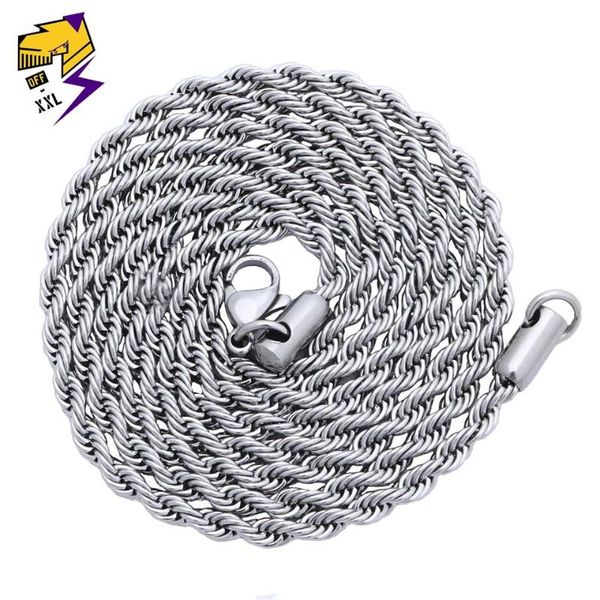 trend twisted long chains necklaces male female silver color stainless steel chain necklace charm pendant accessories jewelry
trend twisted long chains necklaces male female silver color stainless steel chain necklace charm pendant accessories jewelry
