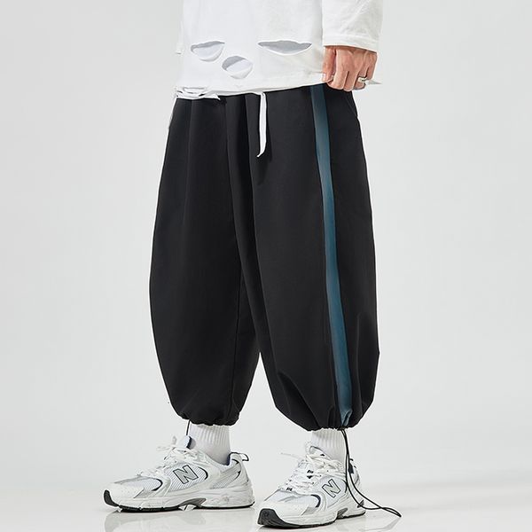 2021 new ankle-length sweatpants streetwear spring autumn hip hop pants men's casual korean oversize joggers trouers yjb8, Black
2021 new ankle-length sweatpants streetwear spring autumn hip hop pants men's casual korean oversize joggers trouers yjb8, Black