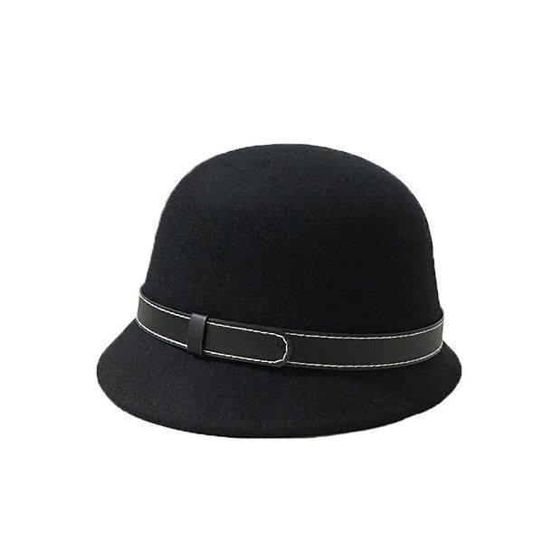 stingy brim hats 2021 female asymmetric small cloche hat lady leather buckle fedora women 100% wool felt bucket 54-58cm, Blue;gray
stingy brim hats 2021 female asymmetric small cloche hat lady leather buckle fedora women 100% wool felt bucket 54-58cm, Blue;gray