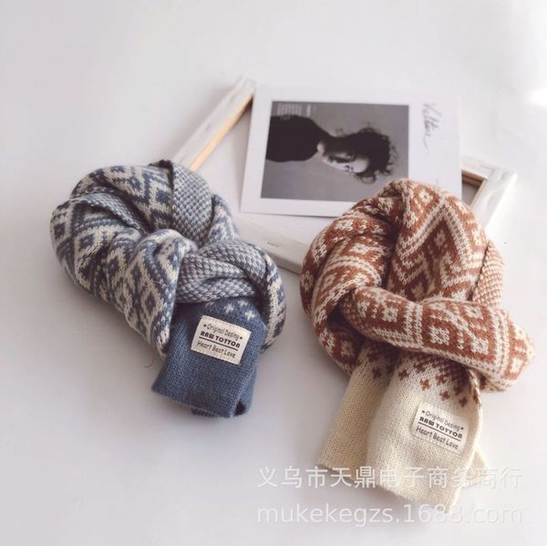 color matching children's knitted scarf collar autumn and winter warm baby wool neck cover, Red;brown
color matching children's knitted scarf collar autumn and winter warm baby wool neck cover, Red;brown