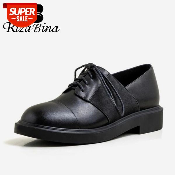 rizabina size 34-40 new fashion women flats real leather round toe cross strap classic shoes solid solor ladies footwear #sc1h
rizabina size 34-40 new fashion women flats real leather round toe cross strap classic shoes solid solor ladies footwear #sc1h