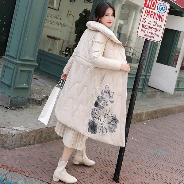 woman long fund overknee even hat self-cultivation down cotton loose coat thickening winter clothes cotton-padded clothes1, Black
woman long fund overknee even hat self-cultivation down cotton loose coat thickening winter clothes cotton-padded clothes1, Black