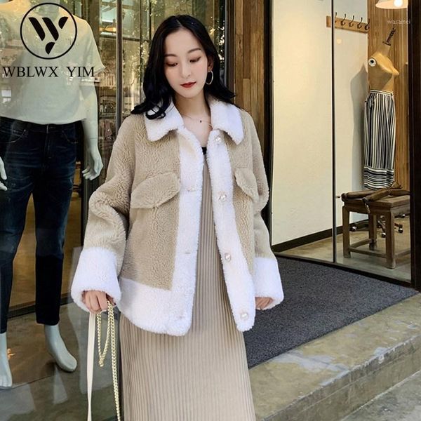 winter women short coat faux lambswool fur coat loose fur jacket women elegant hairy overcoat single breasted coats1, Black
winter women short coat faux lambswool fur coat loose fur jacket women elegant hairy overcoat single breasted coats1, Black